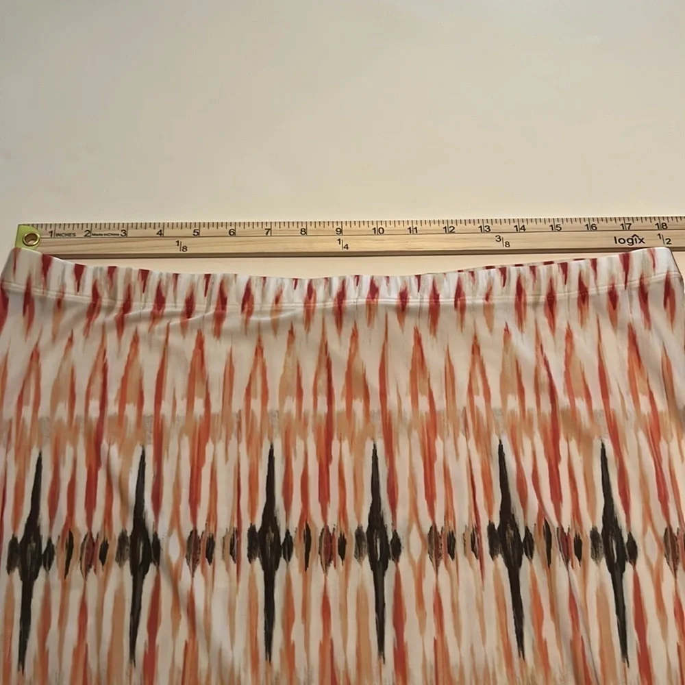 Chico’s Tribal Ikat Maxi Skirt Size 16 Chico’s Size 3